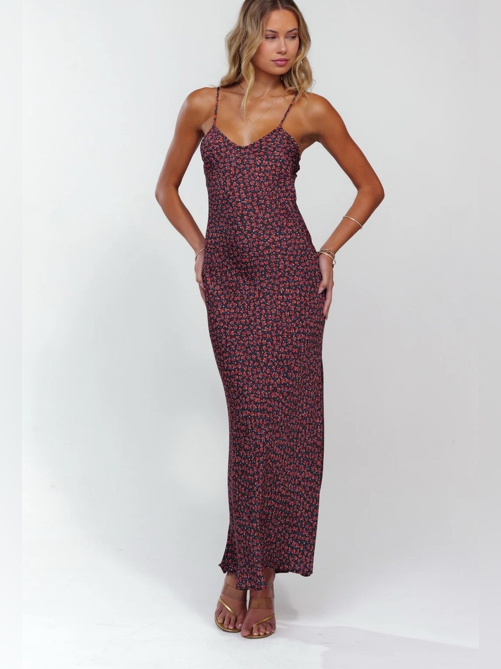 RESA Micah Dress in Black Floral - Picture 3 of 7